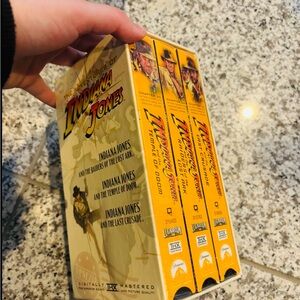 INDIANA JONES, VHS Trilogy Box Set